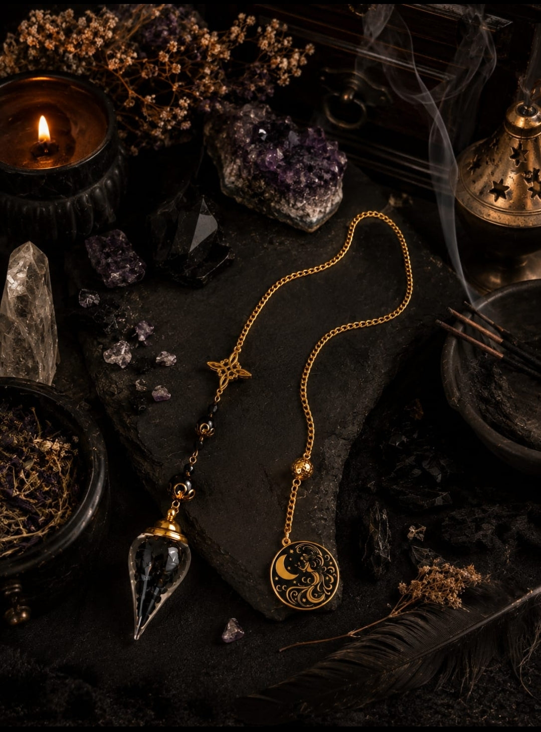 Pendule LUNA SERA by Wild Witch